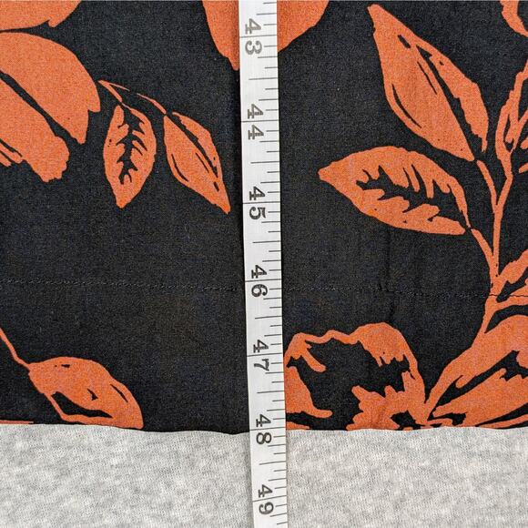 Free People The Perfect Sundress Small Floral Button Front Midi Boho Brown Black - Picture 14 of 14